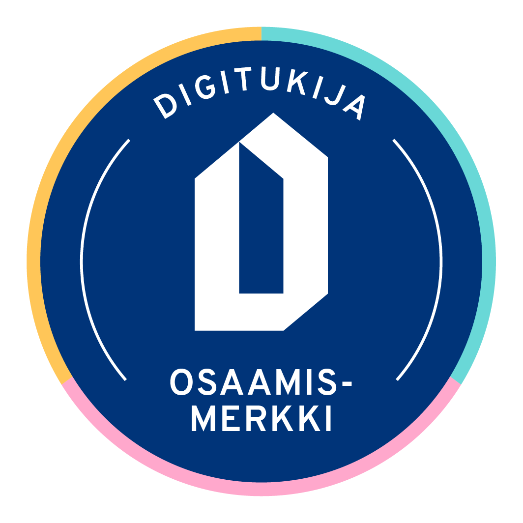 Osaamismerkki: Digitukija -osaamismerkki